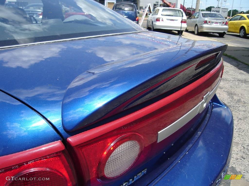 2003 Cavalier Coupe - Arrival Blue Metallic / Graphite Gray photo #12