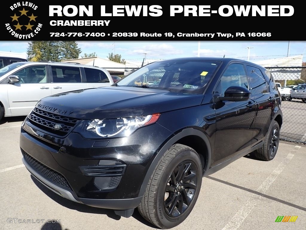 2019 Discovery Sport SE - Santorini Black Metallic / Ebony photo #1