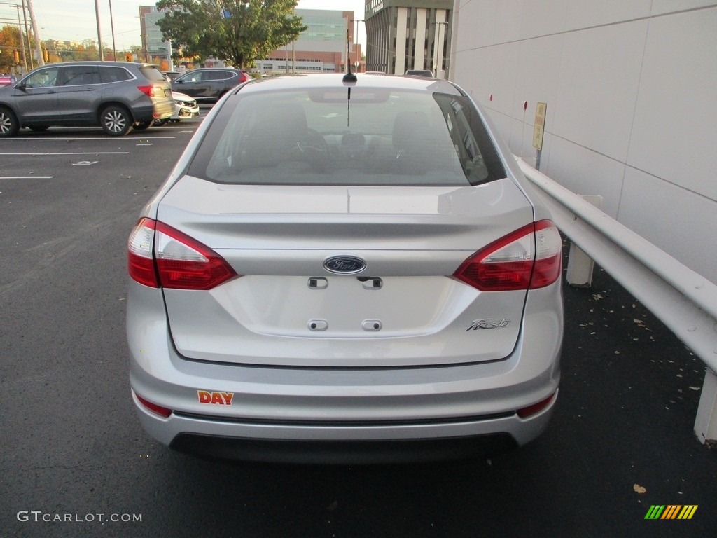 2019 Fiesta S Sedan - Ingot Silver / Charcoal Black photo #4