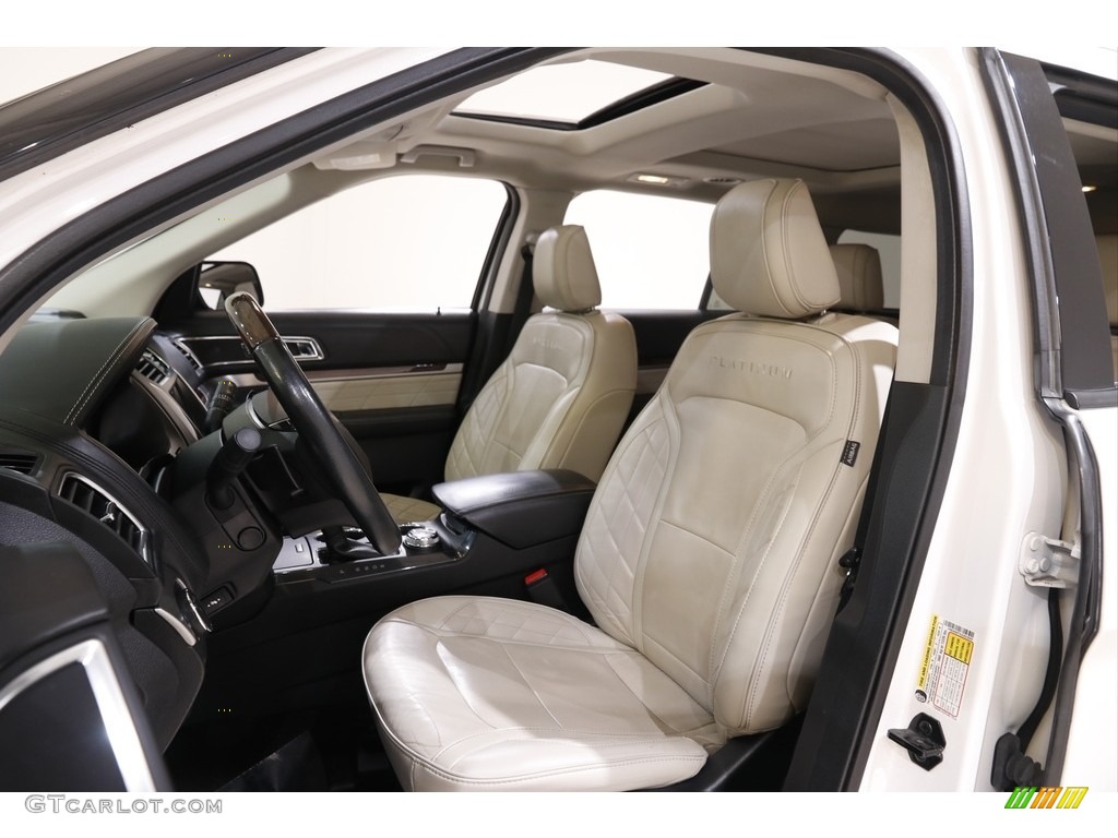 2018 Explorer Platinum 4WD - White Platinum / Medium Soft Ceramic photo #6