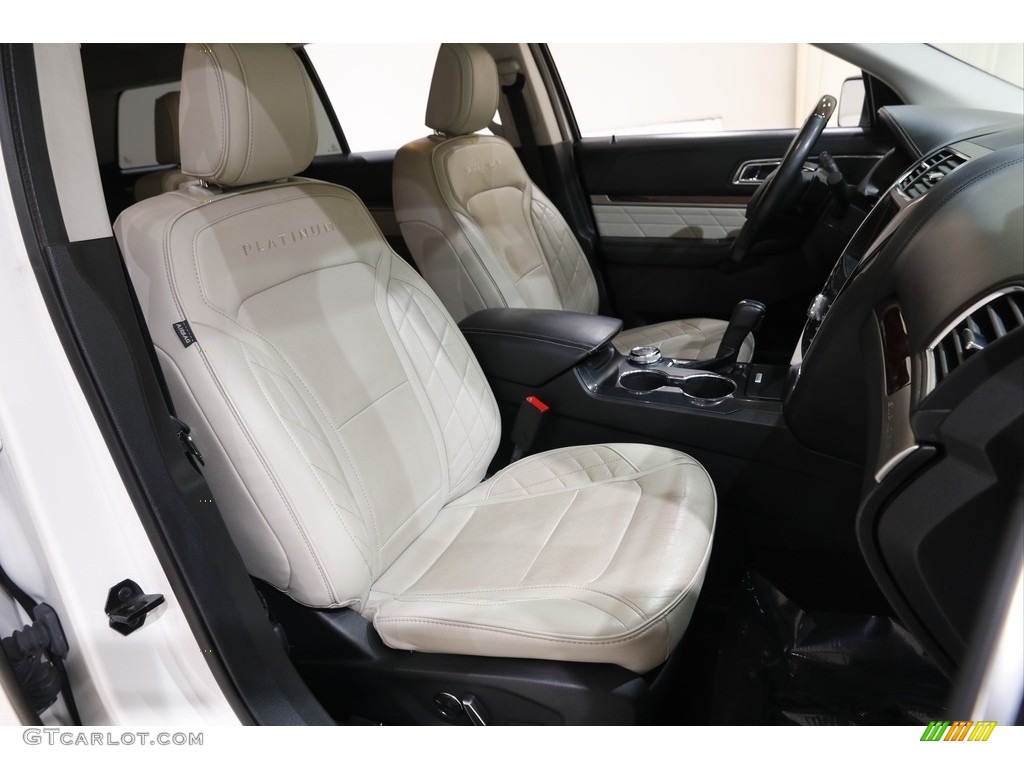 2018 Explorer Platinum 4WD - White Platinum / Medium Soft Ceramic photo #19