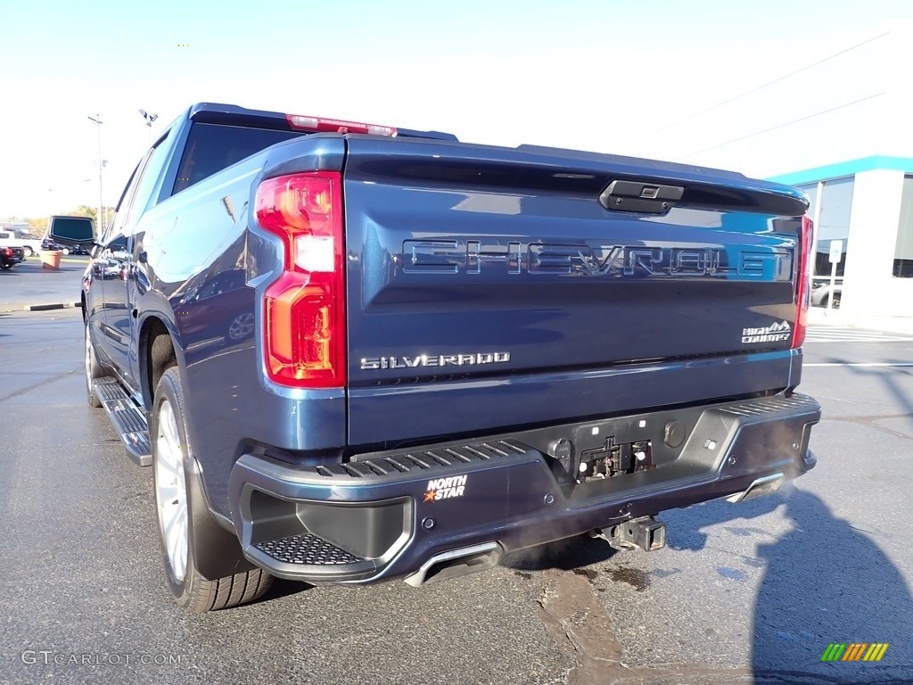 2019 Silverado 1500 High Country Crew Cab 4WD - Northsky Blue Metallic / Jet Black photo #5