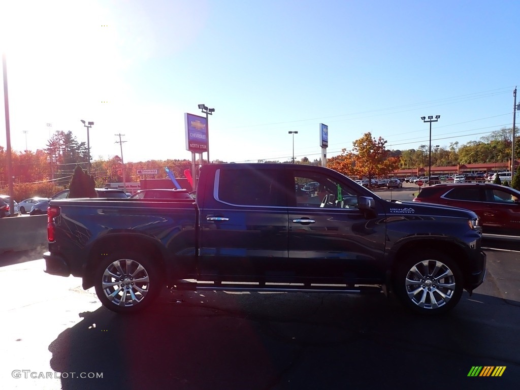 2019 Silverado 1500 High Country Crew Cab 4WD - Northsky Blue Metallic / Jet Black photo #9
