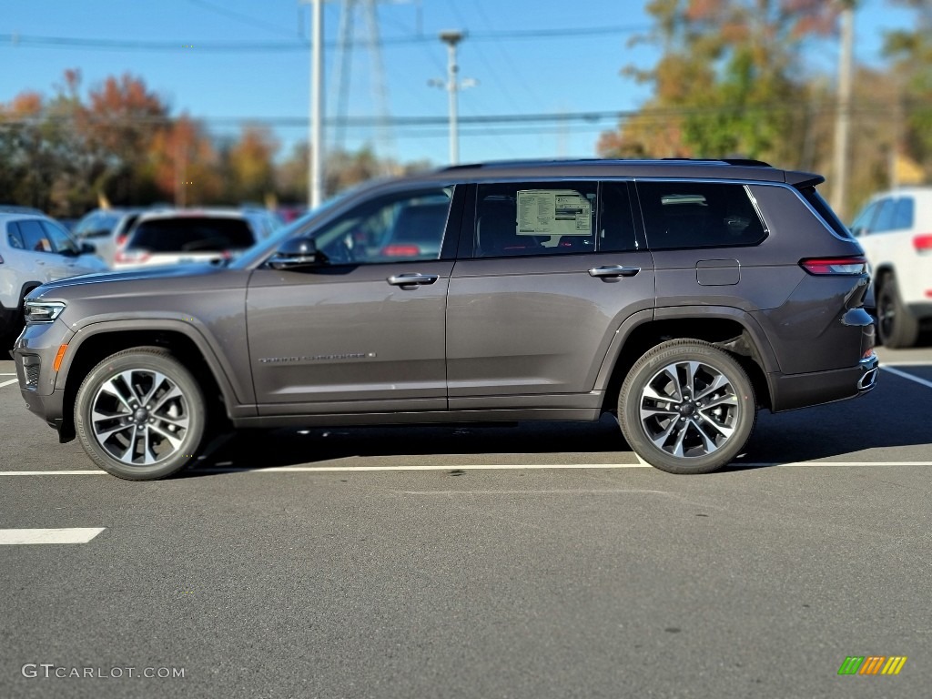 Granite Crystal Metallic 2021 Jeep Grand Cherokee L Overland 4x4 Exterior Photo #143154411