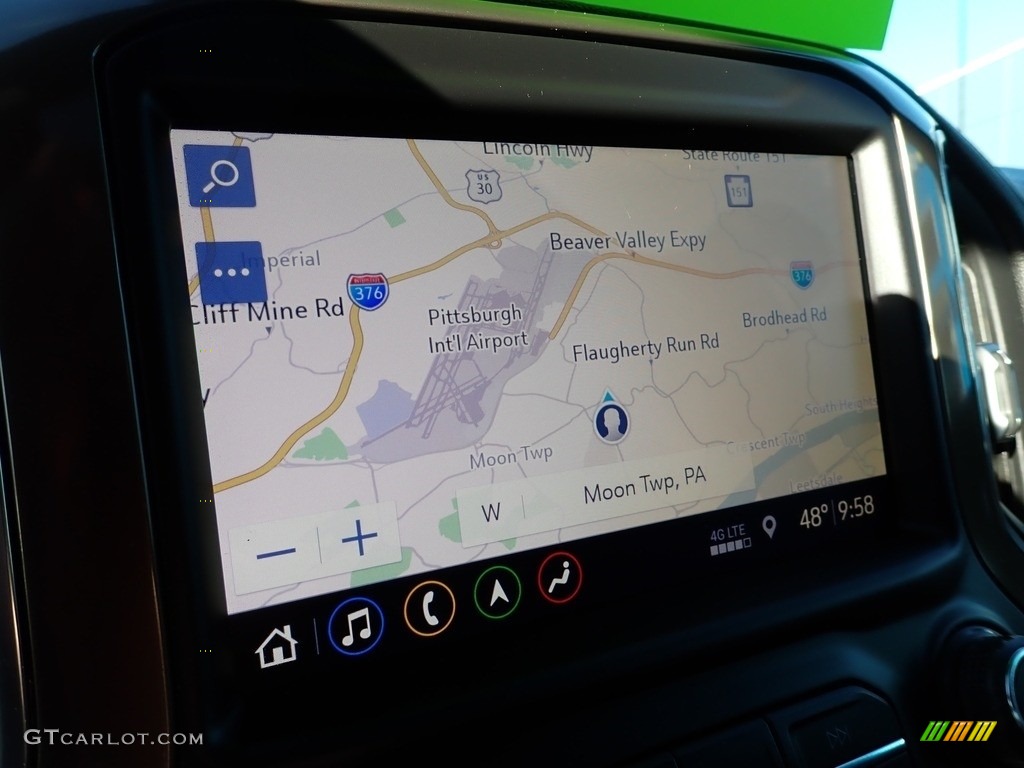 2019 Silverado 1500 High Country Crew Cab 4WD - Northsky Blue Metallic / Jet Black photo #25