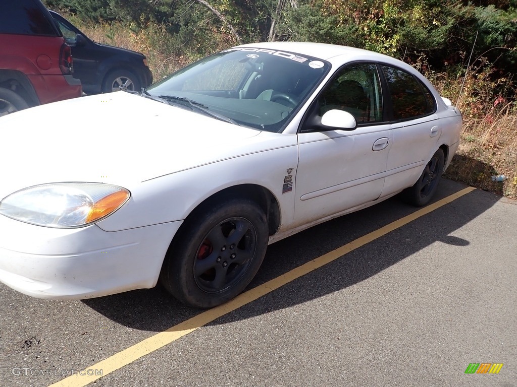 2003 Taurus SES - Vibrant White / Medium Graphite photo #2