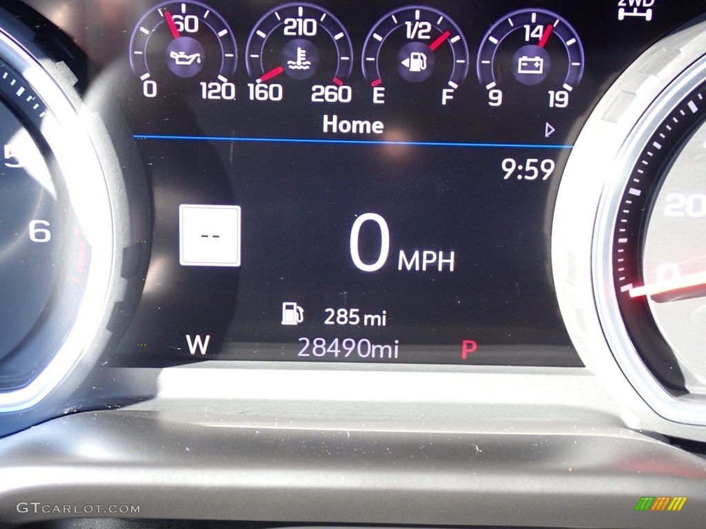 2019 Silverado 1500 High Country Crew Cab 4WD - Northsky Blue Metallic / Jet Black photo #28