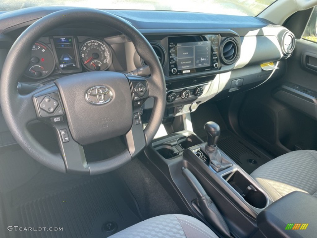 Cement Interior 2021 Toyota Tacoma SR Access Cab Photo #143155008