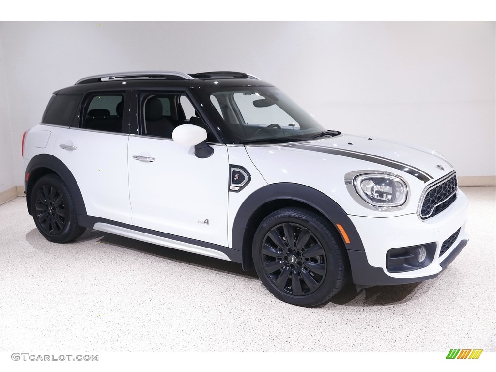Light White 2020 Mini Countryman Cooper S All4 Exterior Photo #143155341