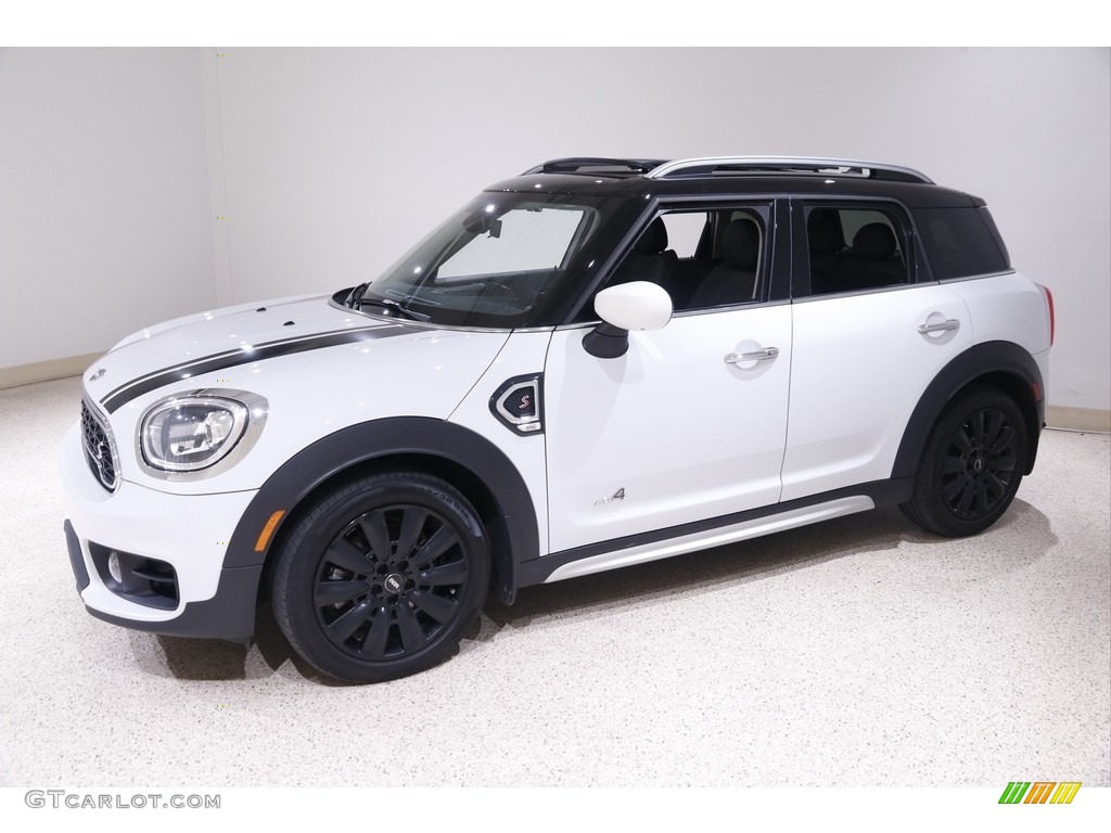 Light White 2020 Mini Countryman Cooper S All4 Exterior Photo #143155389