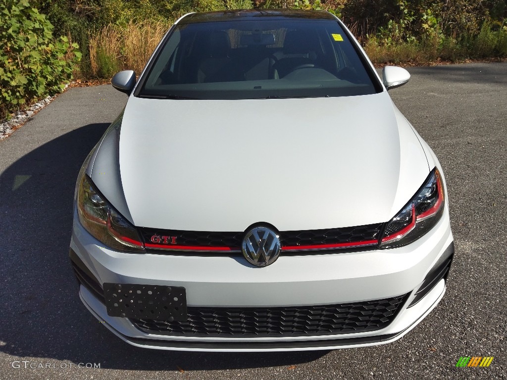 2020 Golf GTI Autobahn - White Silver Metallic / Titan Black photo #3
