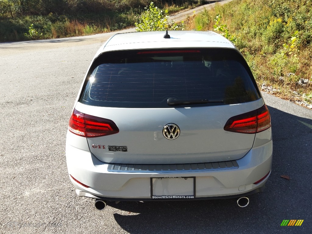 2020 Golf GTI Autobahn - White Silver Metallic / Titan Black photo #7