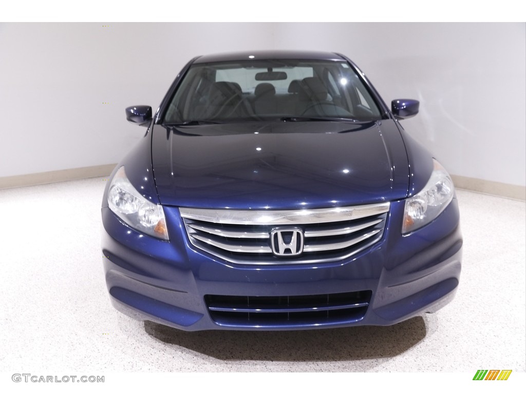 2012 Accord LX Sedan - Royal Blue Pearl / Gray photo #2