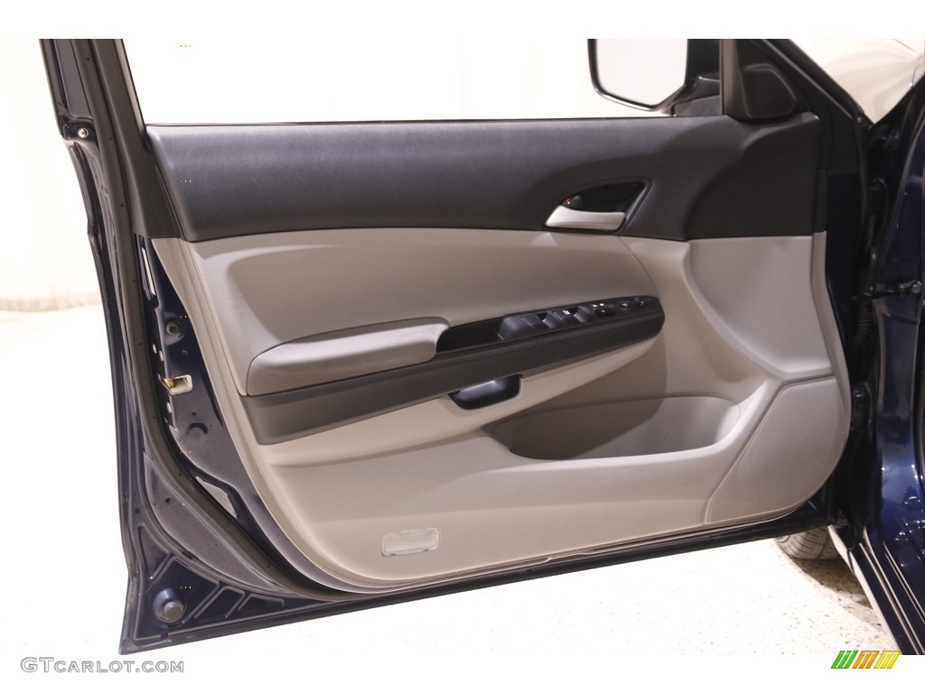 2012 Accord LX Sedan - Royal Blue Pearl / Gray photo #4