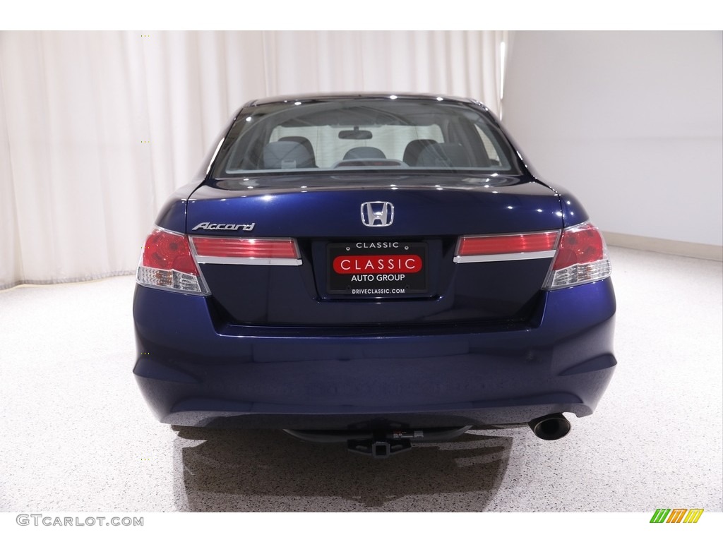 2012 Accord LX Sedan - Royal Blue Pearl / Gray photo #16