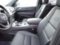 Front Seat of 2021 Grand Cherokee Overland 4x4