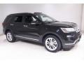 2018 Shadow Black Ford Explorer Limited 4WD  photo #1