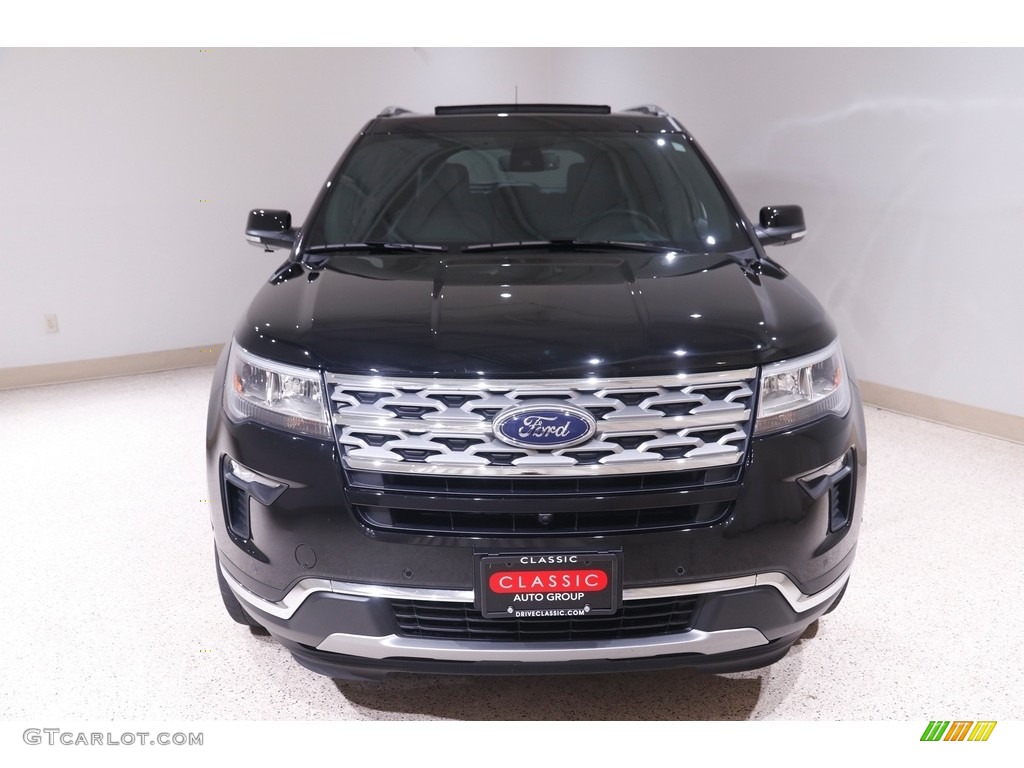 2018 Explorer Limited 4WD - Shadow Black / Ebony Black photo #2