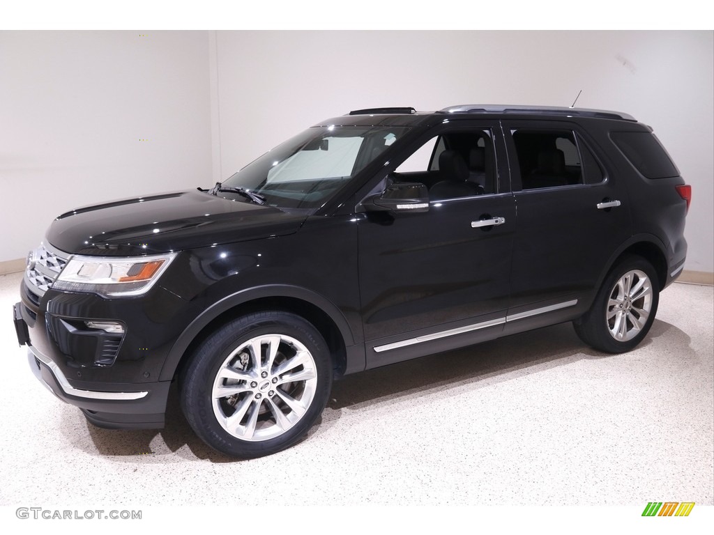 2018 Explorer Limited 4WD - Shadow Black / Ebony Black photo #3