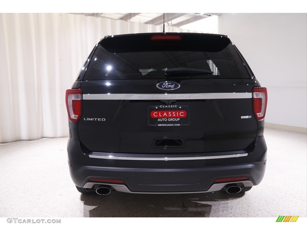 2018 Explorer Limited 4WD - Shadow Black / Ebony Black photo #20