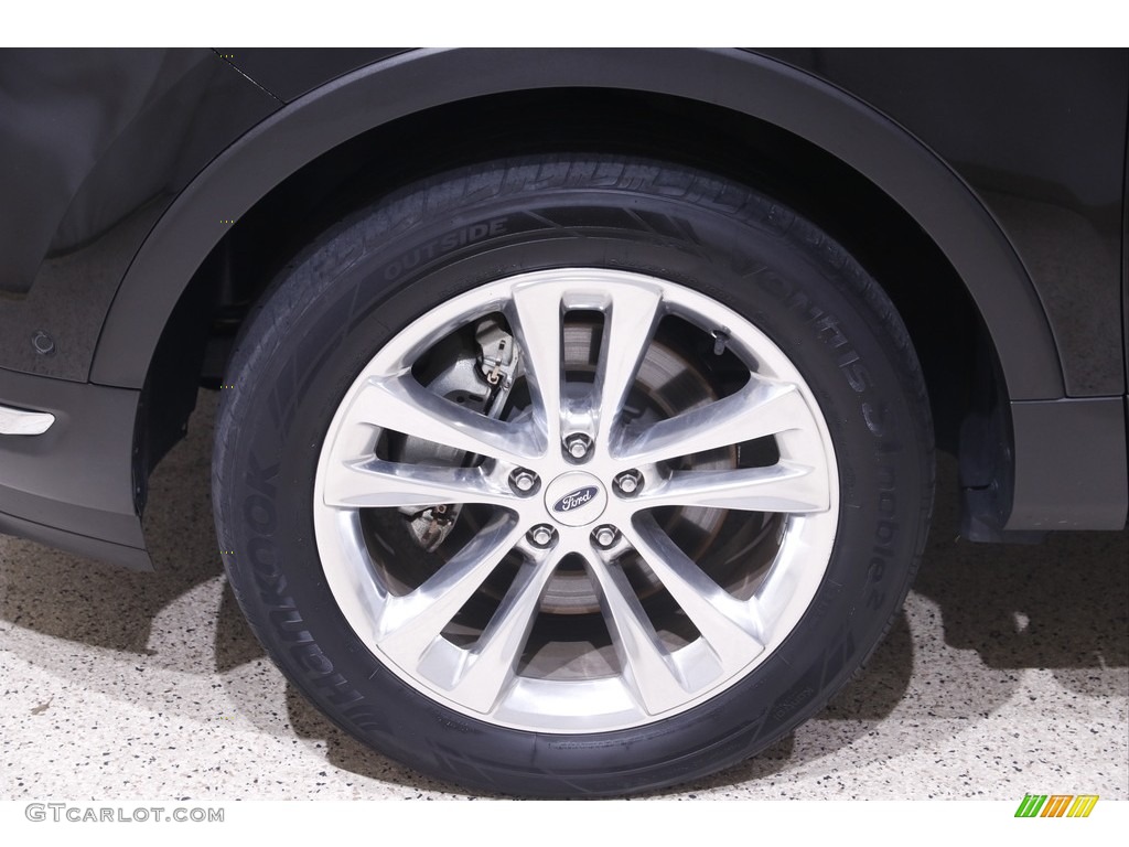 2018 Explorer Limited 4WD - Shadow Black / Ebony Black photo #22