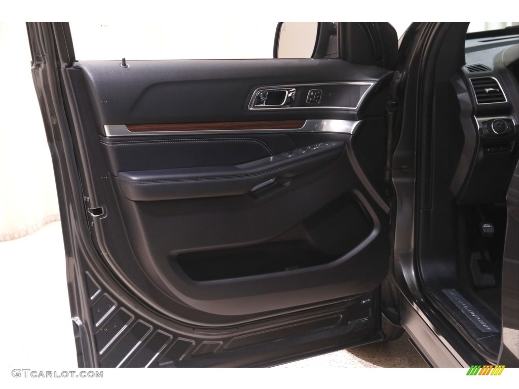 2018 Explorer Limited 4WD - Magnetic Metallic / Ebony Black photo #5