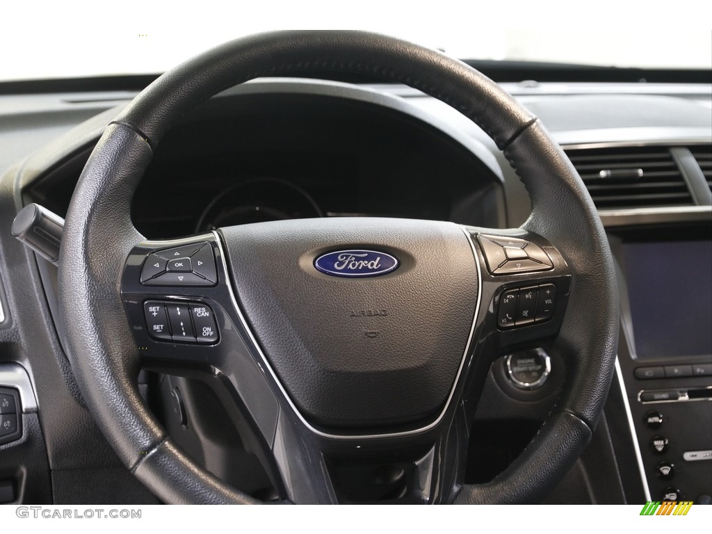 2018 Explorer Limited 4WD - Magnetic Metallic / Ebony Black photo #8