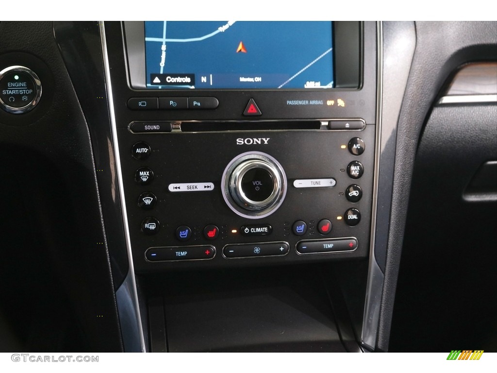 2018 Explorer Limited 4WD - Magnetic Metallic / Ebony Black photo #14