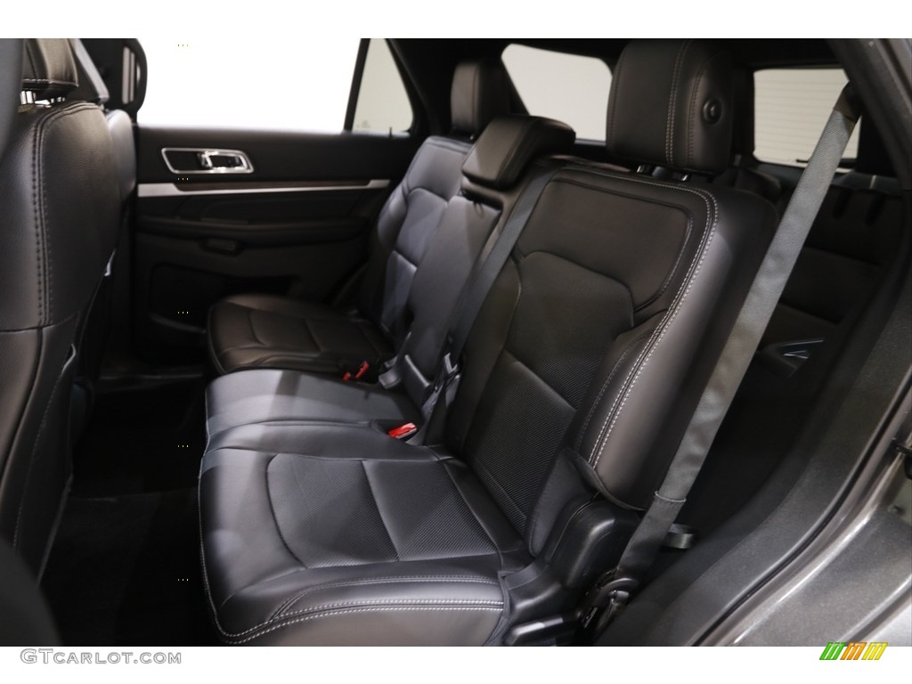 2018 Explorer Limited 4WD - Magnetic Metallic / Ebony Black photo #19