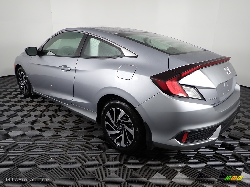 Lunar Silver Metallic 2017 Honda Civic LX-P Coupe Exterior Photo #143157222