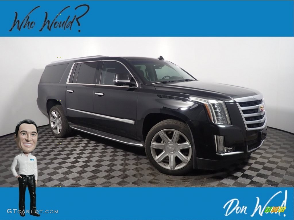 2018 Escalade ESV Luxury 4WD - Black Raven / Jet Black photo #1