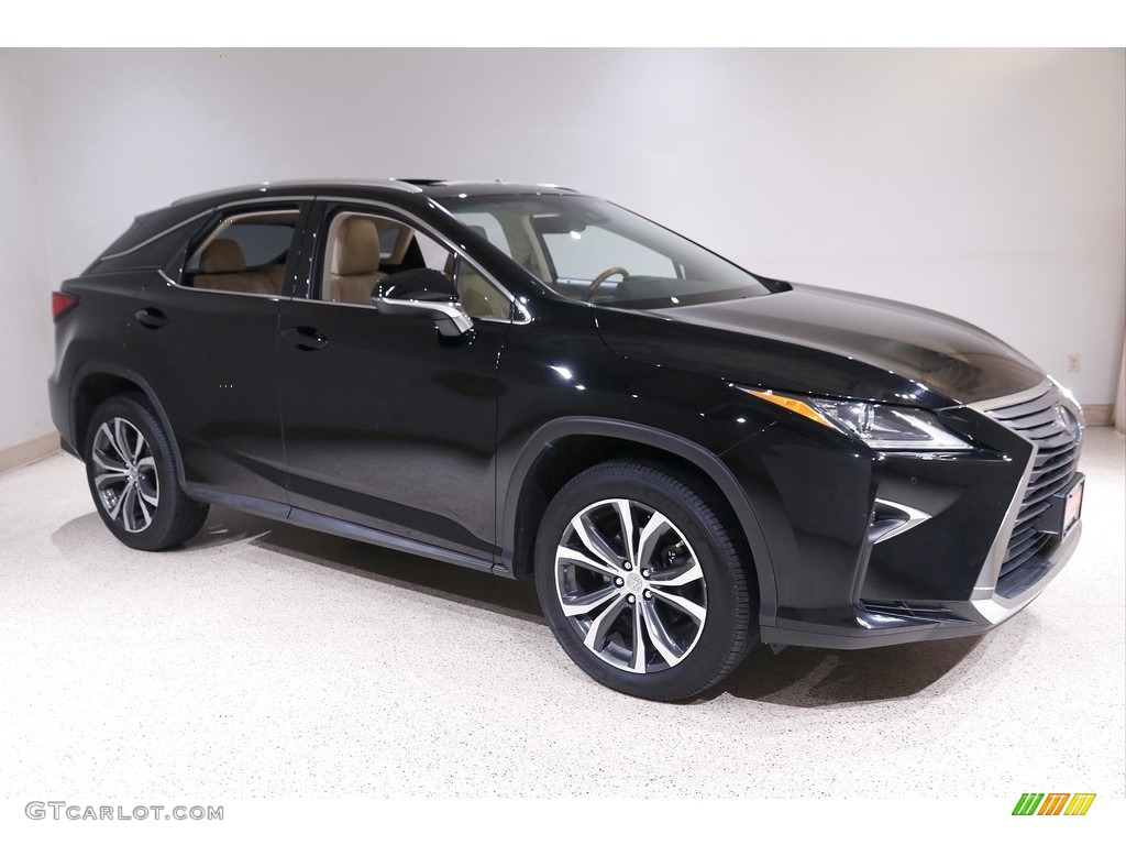 Obsidian Black 2016 Lexus RX 350 AWD Exterior Photo #143158554