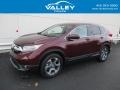 2018 Basque Red Pearl II Honda CR-V EX AWD  photo #1