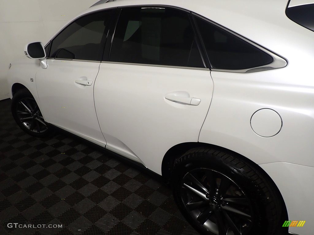 2013 RX 350 F Sport AWD - Starfire White Pearl / Black/Ebony Birds Eye Maple photo #20