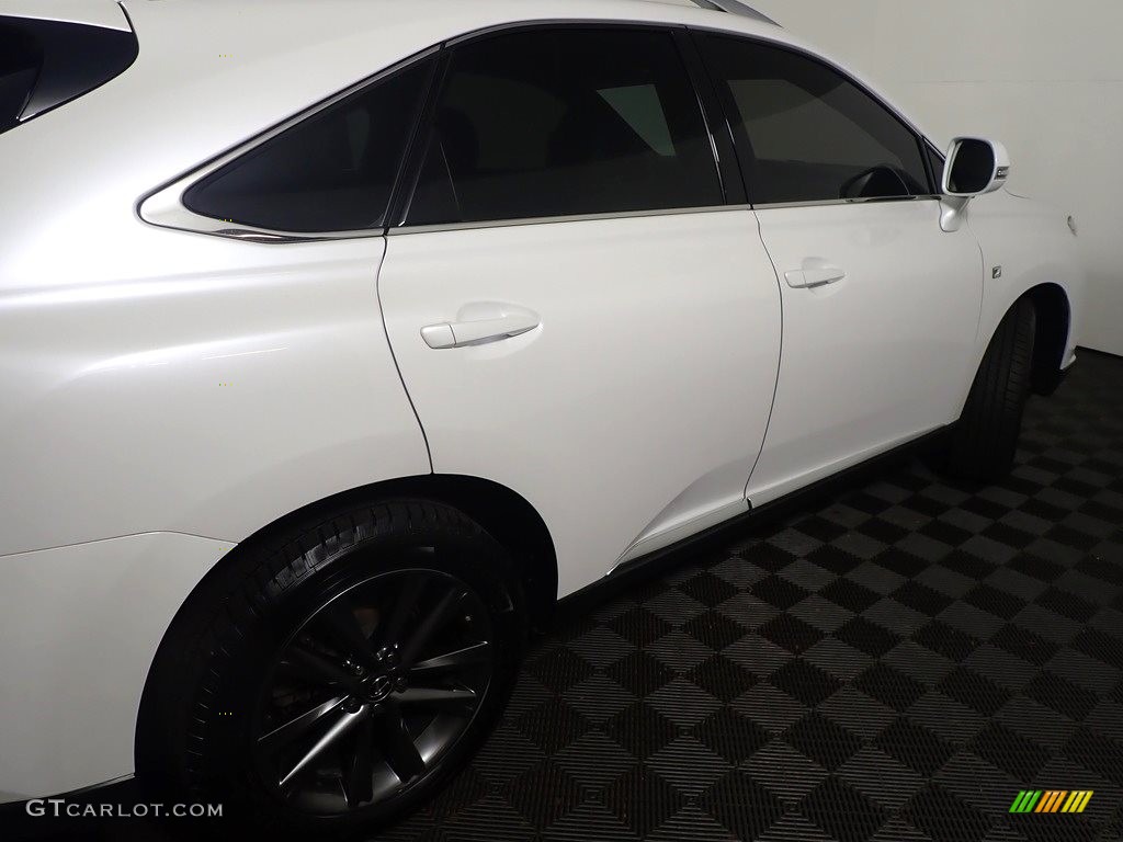 2013 RX 350 F Sport AWD - Starfire White Pearl / Black/Ebony Birds Eye Maple photo #21