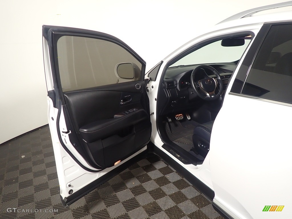 2013 RX 350 F Sport AWD - Starfire White Pearl / Black/Ebony Birds Eye Maple photo #22