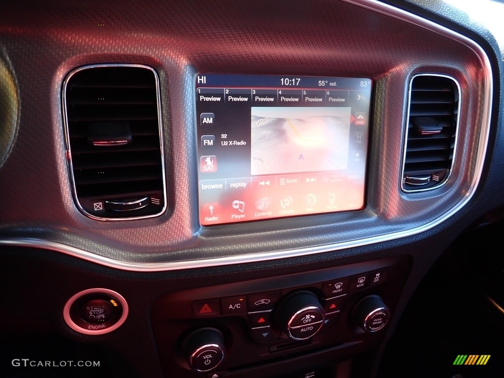 2013 Charger SXT Plus AWD - Bright White / Black/Red photo #13