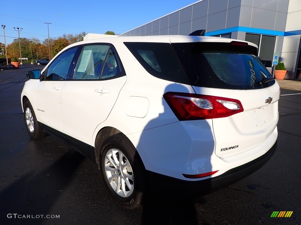 2019 Equinox LS AWD - Summit White / Medium Ash Gray photo #4