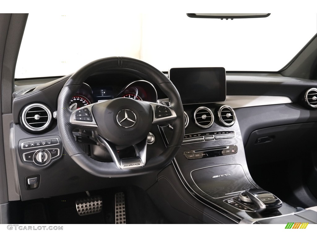 2019 GLC AMG 43 4Matic Coupe - designo Diamond White Metallic / designo Platinum White Pearl/Black photo #7