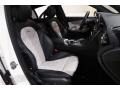 2019 Mercedes-Benz GLC designo Platinum White Pearl/Black Interior Front Seat Photo