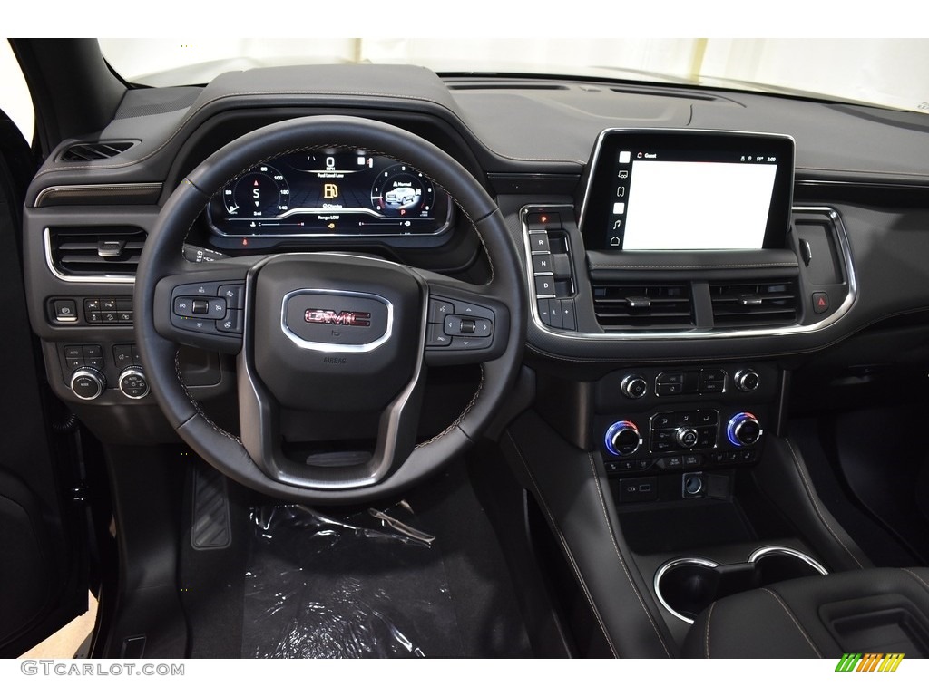 2022 GMC Yukon XL AT4 4WD Jet Black Dashboard Photo #143161619