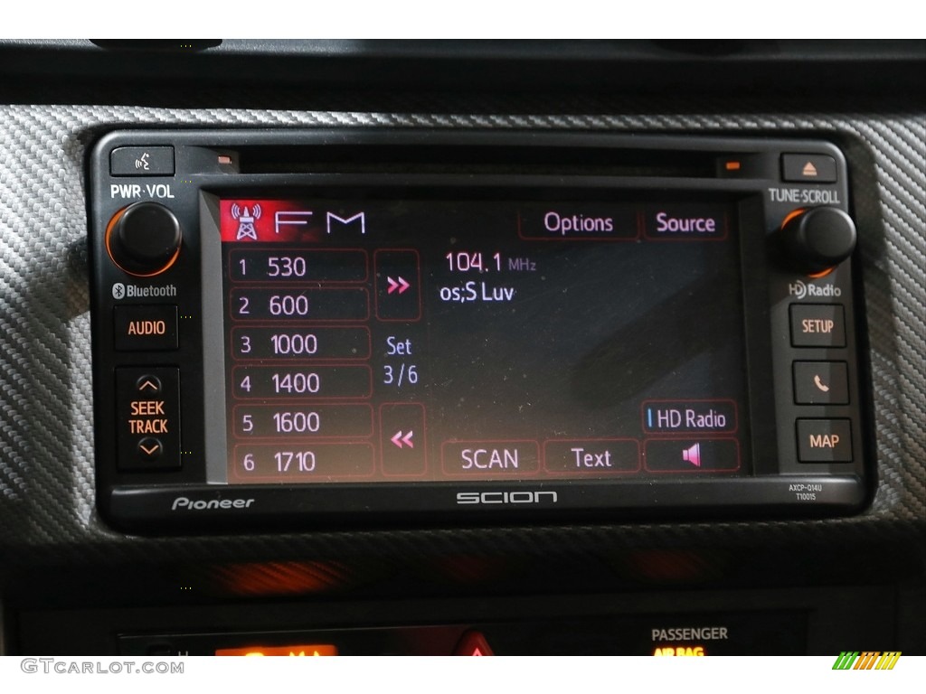 2015 Scion FR-S Standard FR-S Model Audio System Photos