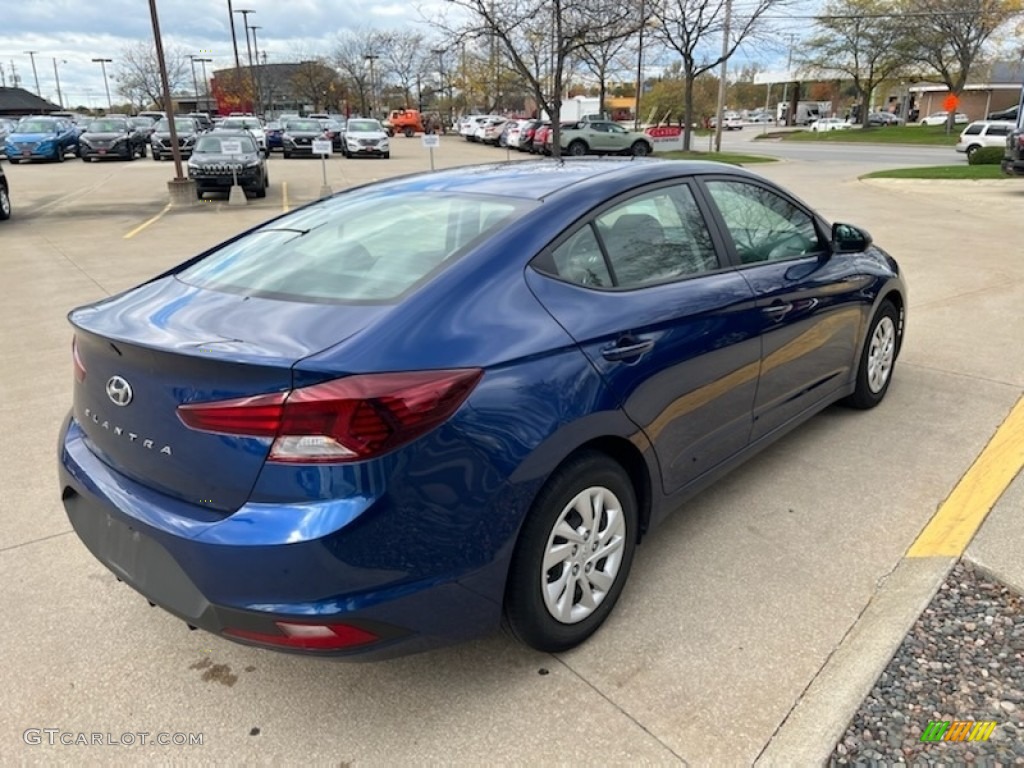 2019 Elantra SE - Lakeside Blue / Gray photo #2