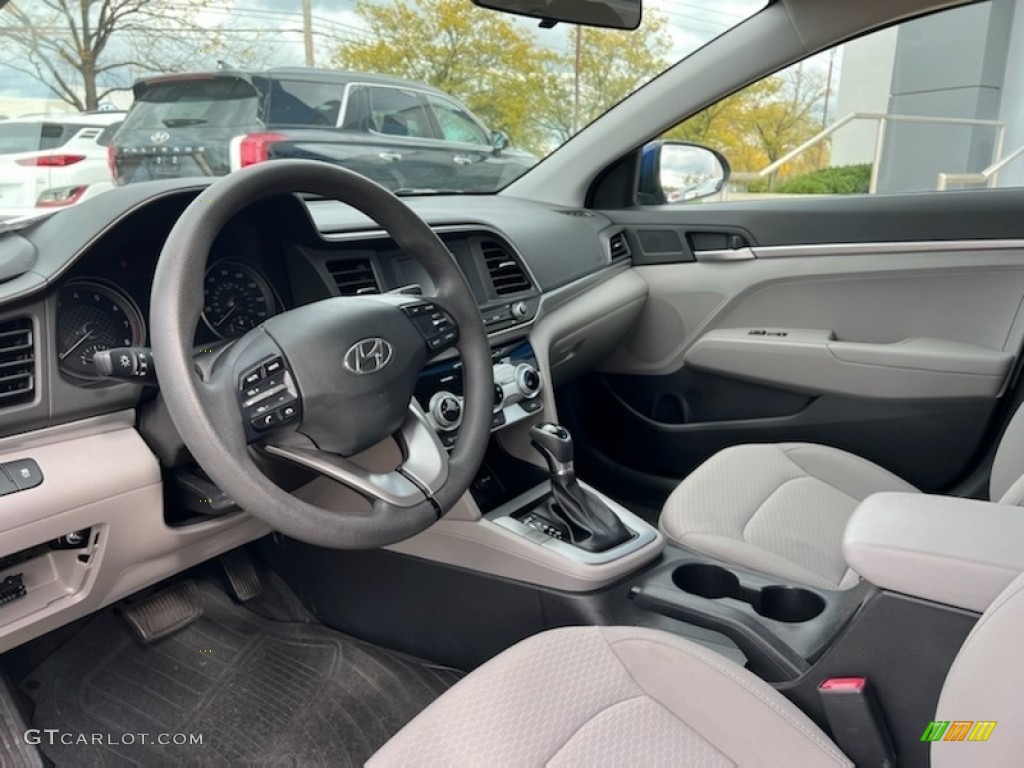 2019 Elantra SE - Lakeside Blue / Gray photo #3