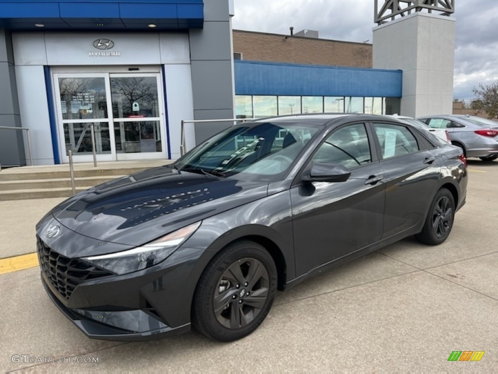 2021 Elantra SEL - Portofino Gray / Medium Gray photo #1