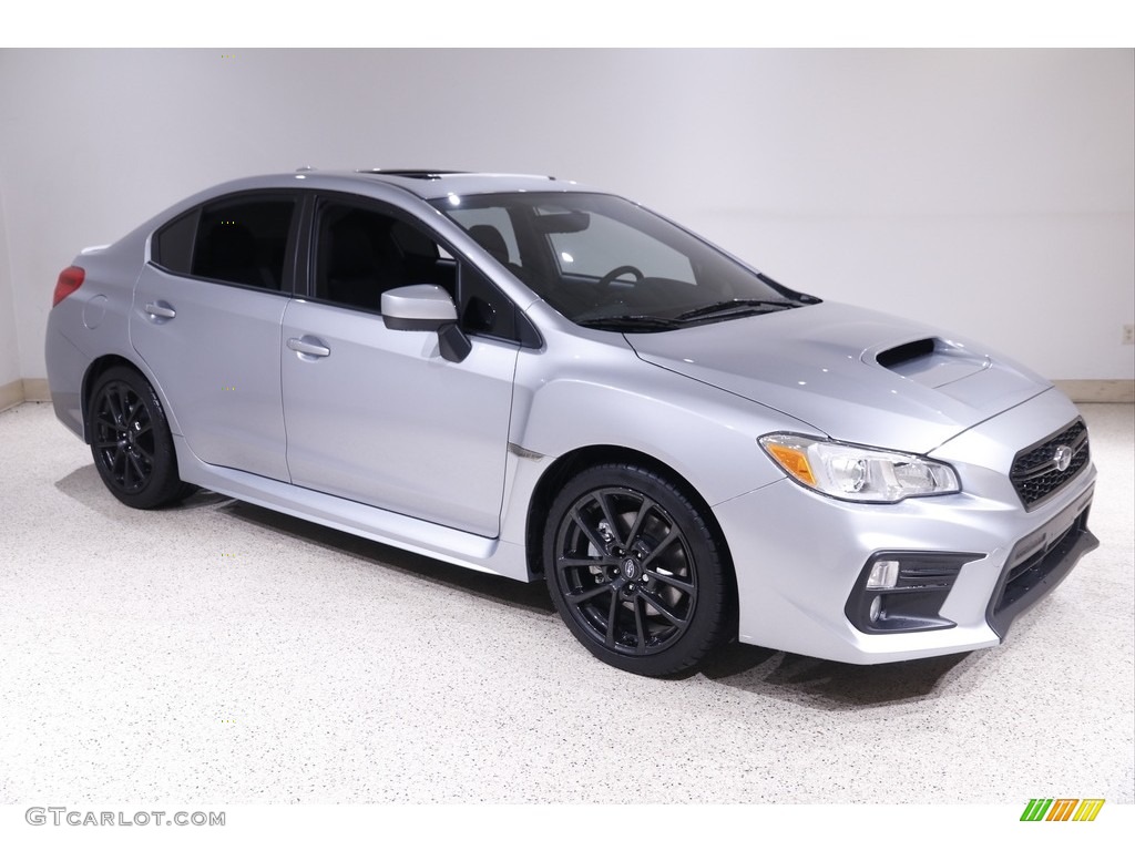 2020 WRX Premium - Ice Silver Metallic / Carbon Black photo #1