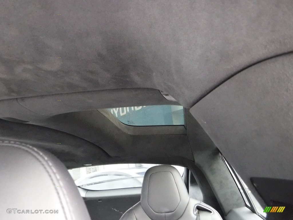 2018 Model X P100D - Midnight Silver Metallic / Black photo #14