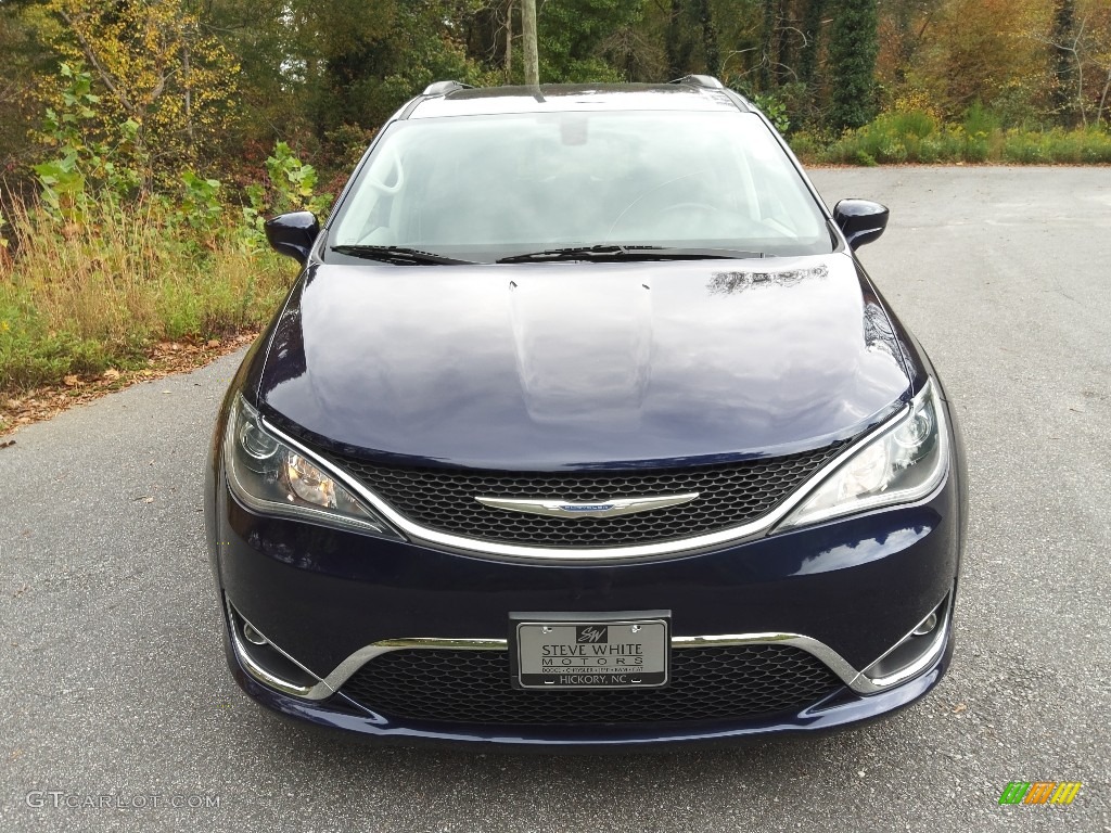 2018 Pacifica Touring L - Jazz Blue Pearl / Black/Alloy photo #3