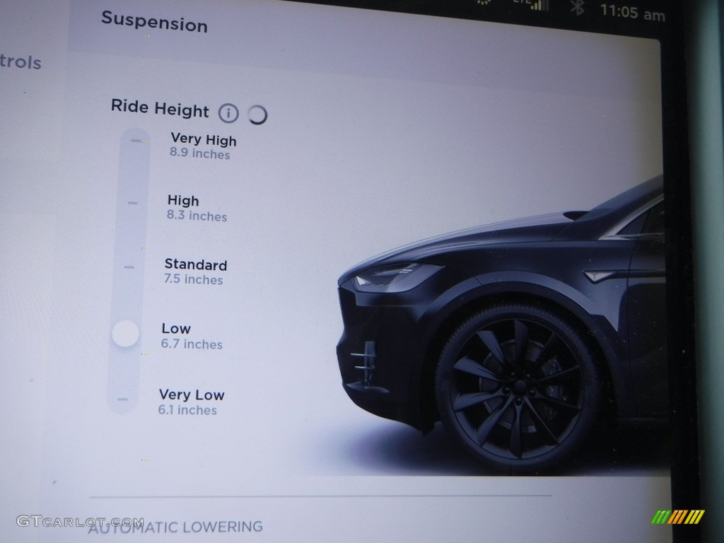 2018 Model X P100D - Midnight Silver Metallic / Black photo #26