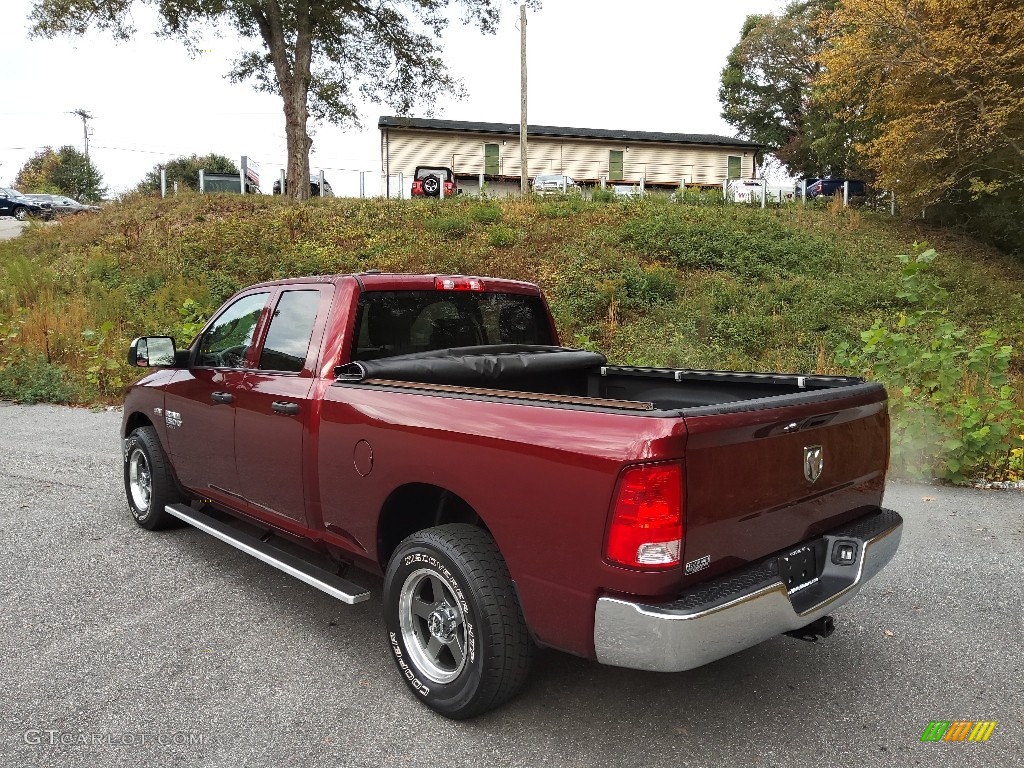 2019 1500 Classic Tradesman Quad Cab - Delmonico Red Pearl / Black/Diesel Gray photo #10